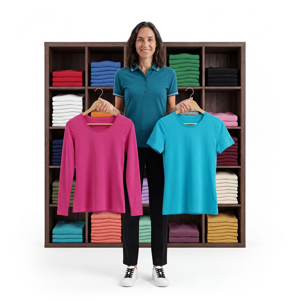Especialista en ropa no estampada