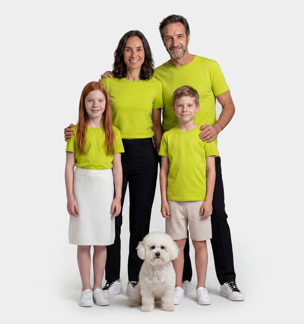 Ropa a juego para toda la familia